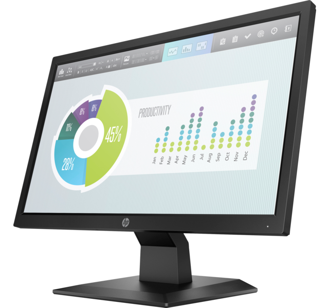 HP P204V 19.5" HD 720p Flat VA LED Monitor (1 Year HP Direct Local Warranty)
